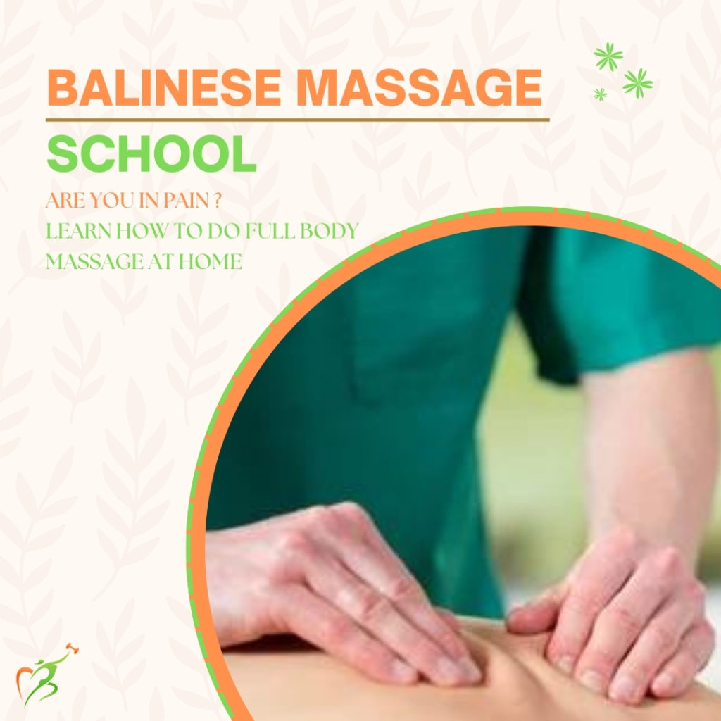 Balinese Massage School - ONLINE TRAINING